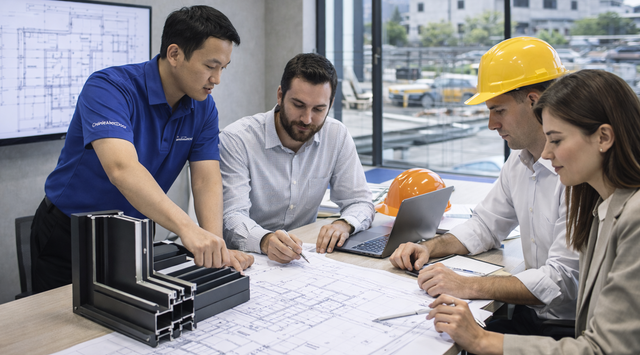 Design of aluminum windows and doors