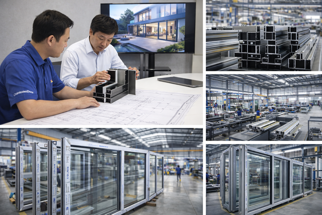 ChinaleaderDoor's factory