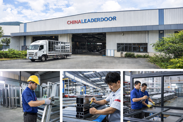 ChinaleaderDoor's factory